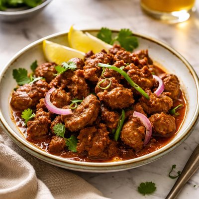 Image of Fried Lamb or Chicken Liver Curry