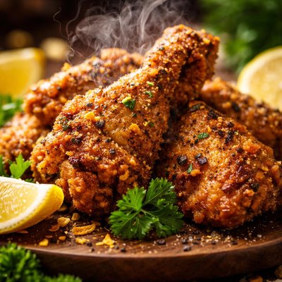 Image of Fried Lemon Pepper Chicken