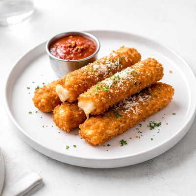 Image of Fried Mozzarella Cheese