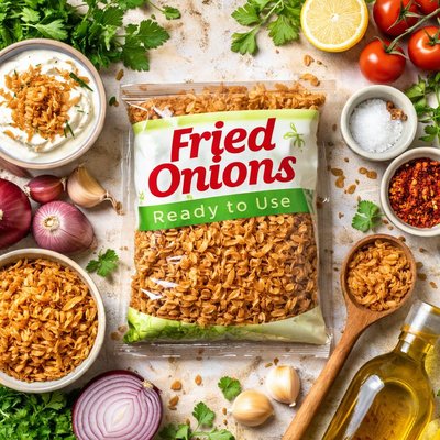 Image of Fried Onions Ready to Use