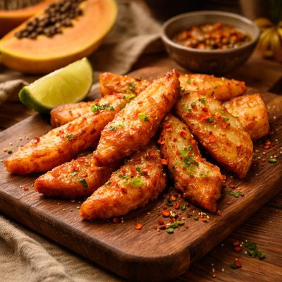 Image of Fried Papaya