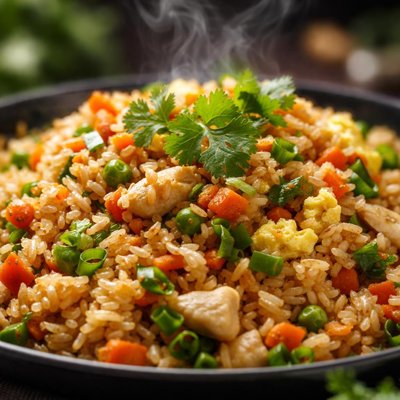 Image of Fried Rice with Cilantro