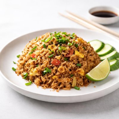 Image of Fried Rice with Sweet Soy Sauce