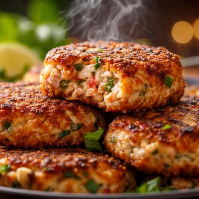 Image of Fried Salmon Patties