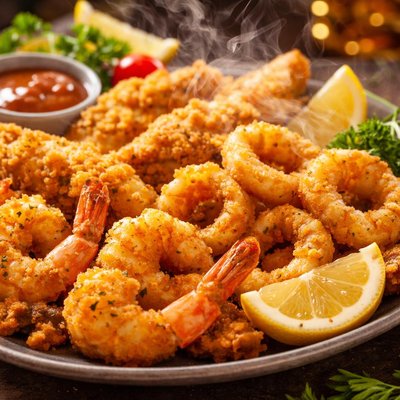 Image of Fried Seafood Platter
