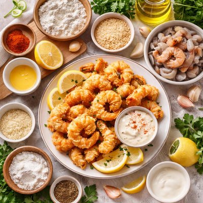 Image of Fried Shrimp Batter