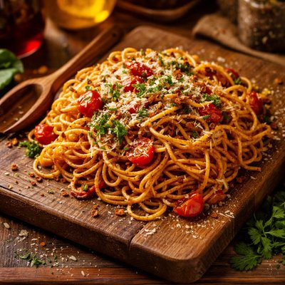 Image of Fried Spaghetti