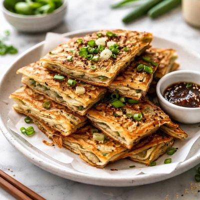 Image of Fried Spring Onion Pancake