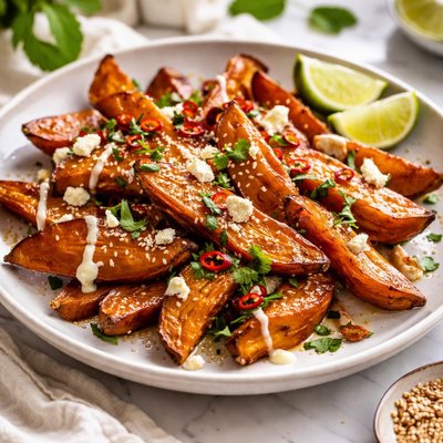 Image of Fried Sweet Potatoes or Yams