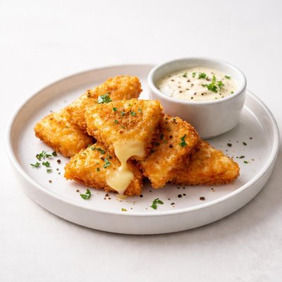Image of Fried Swiss Cheese