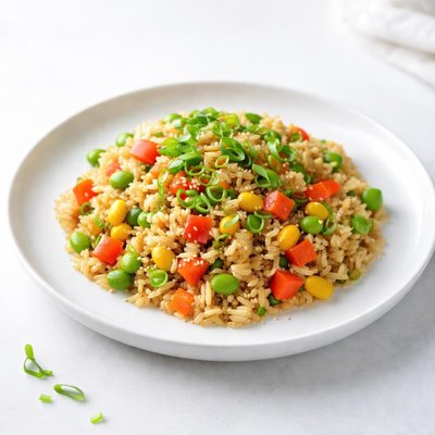 Image of Fried Veggie Brown Rice Vegan
