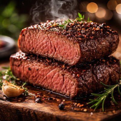 Image of Fried Venison Deer Steaks