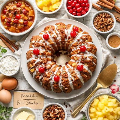 Image of Friendship Fruit Starter Cake