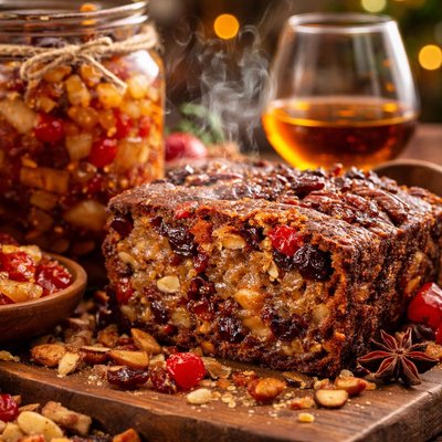 Image of Friendship Fruitcake and Starter with Brandy