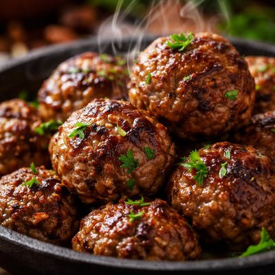 Image of Frikadelle South African Meatballs Boerewors Style