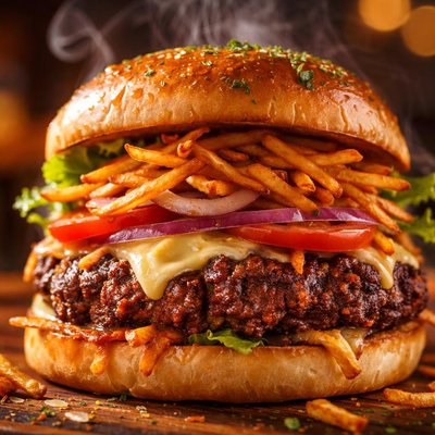 Image of Frita Cubana Cuban Hamburgers Nuwave Flavorwave