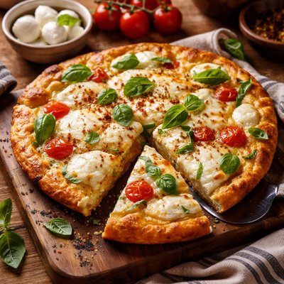 Image of Frittata with Mozzarella Frittata Di Mozzarella