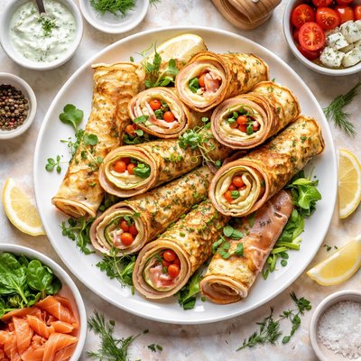 Image of Froise Rolled Pancakes