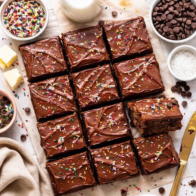 Image of Frosted Brownies or Texas Brownies