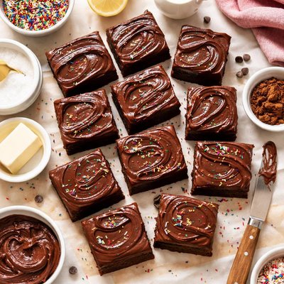 Image of Frosted Buttermilk Brownies