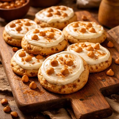 Image of Frosted Butterscotch Refrigerator Cookies