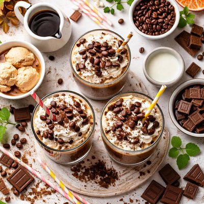 Image of Frosted Coffee Chocolate Punch