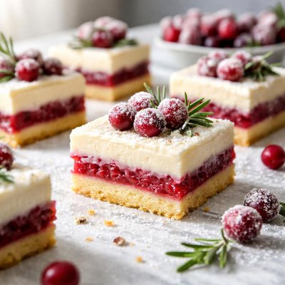 Image of Frosted Cranberry Squares