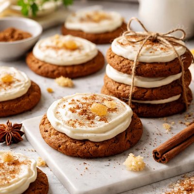 Image of Frosted Ginger Cookies