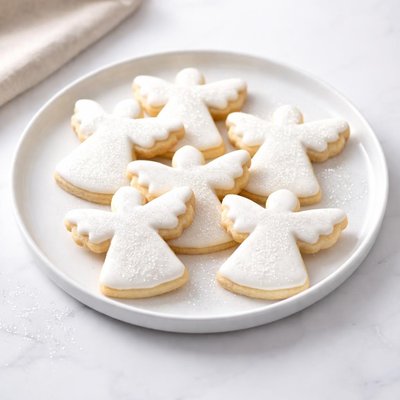 Image of Frosted Holiday Angels