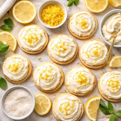 Image of Frosted Lemon Cookies