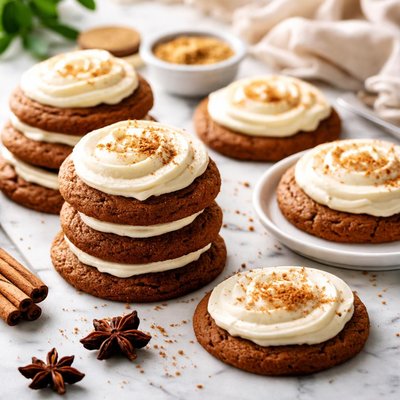 Image of Frosted Molasses Cookies