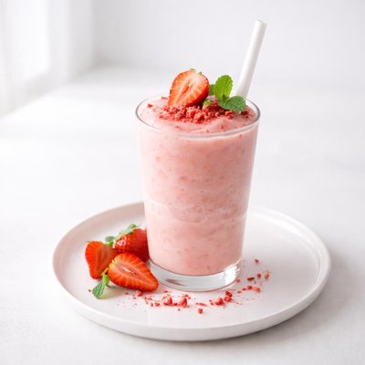 Image of Frosted Strawberry Smoothie