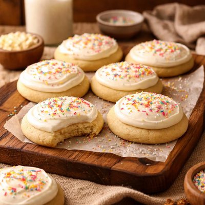 Image of Vegan Frosted Sugar Cookies