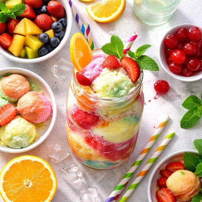 Image of Frosty Fruit Float