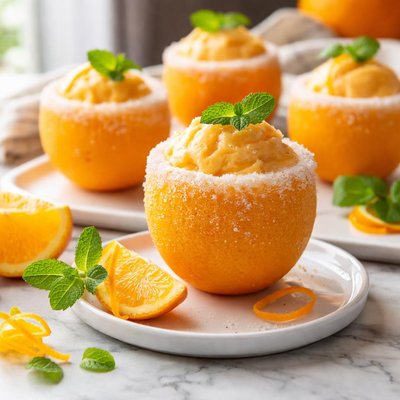 Image of Frosty Orange Cups