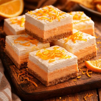 Image of Frosty Orange Dream Squares