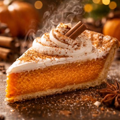 Image of Frosty Pumpkin Pie