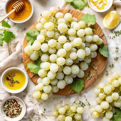 Image of Frosty White Grapes