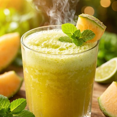 Image of Frothy Melon Juice