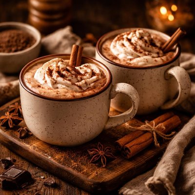 Image of Frothy Spiced Cocoa