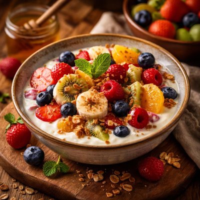 Image of Frouta Ke Yaourti Greek Fruit Salad