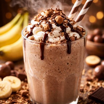 Image of Frozen Banana Chocolate Malted