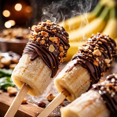 Image of Frozen Banana Pops