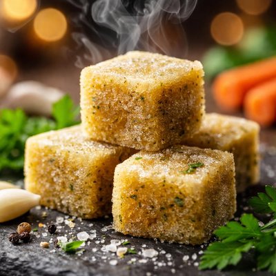 Image of Frozen Bouillon Cubes