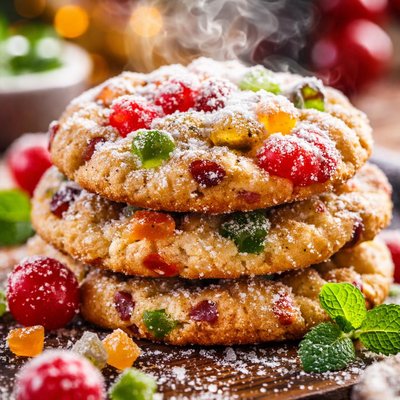 Image of Frozen Candied Fruit Cookies