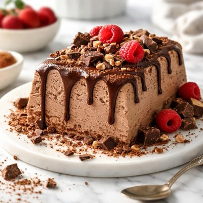 Image of Frozen Chocolate Dessert