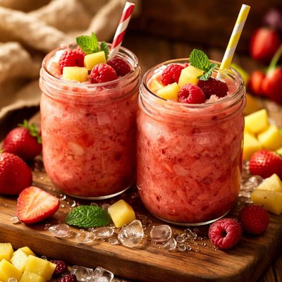 Image of Frozen Fruit Slushy Stuff