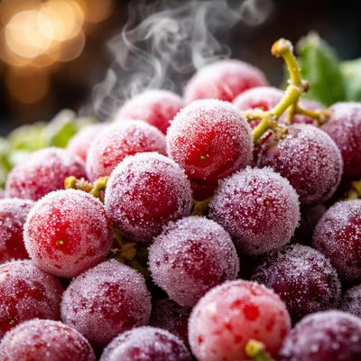 Image of Frozen Grapes