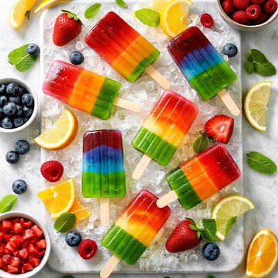 Image of Frozen Jello Pops