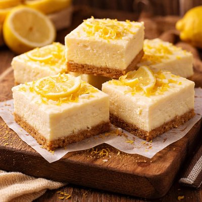 Image of Frozen Lemonade Graham Squares